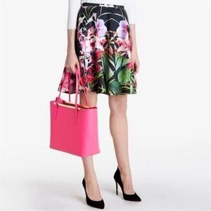 Ted Baker London  'Sew in Love' Floral Print Knee-Length
Skirt sz 2 (USA 2-4)